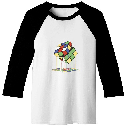 Magic cube Baseball Tees