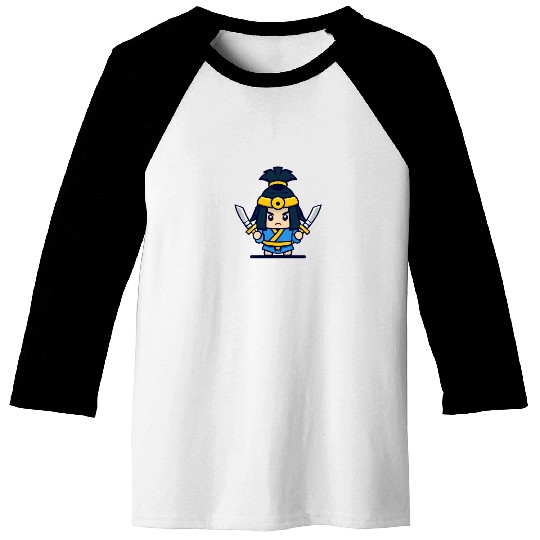 Samurai Japan Japanese fighter Baseball Tees