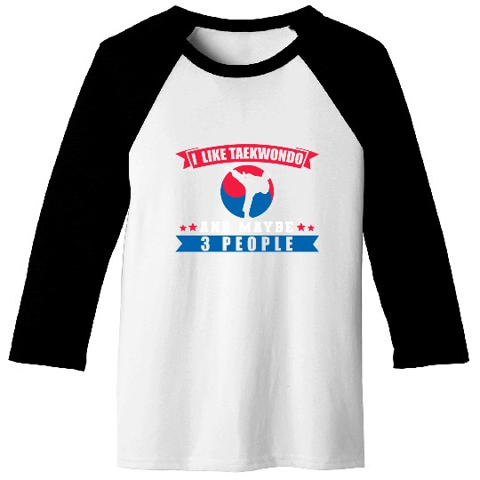 TKD Korean Martial Arts Tae Kwon Baseball Tees