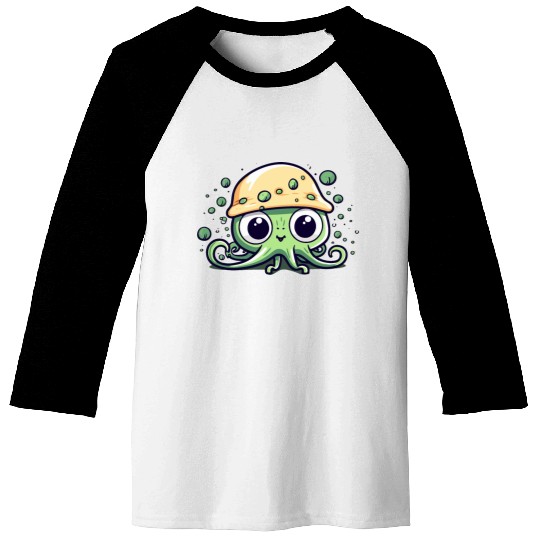 Kawaii Octopus Baseball Tees