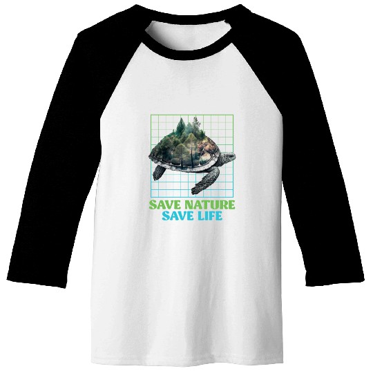 Save Nature protected species Environment Baseball Tees