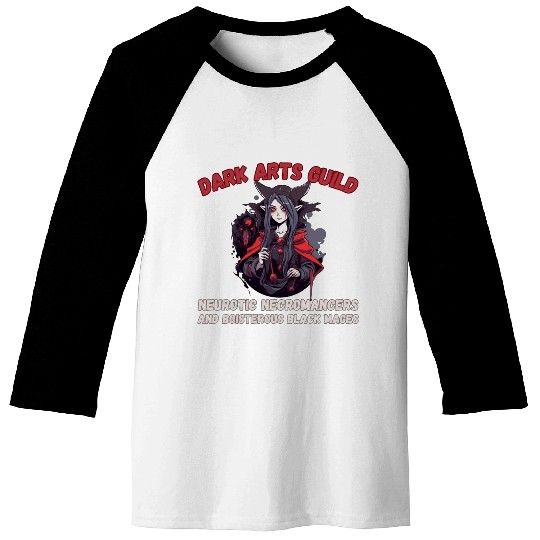 Dark Arts Guild, Necromancer Baseball Tees