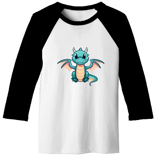 CUTE DRAGON Baseball Tees