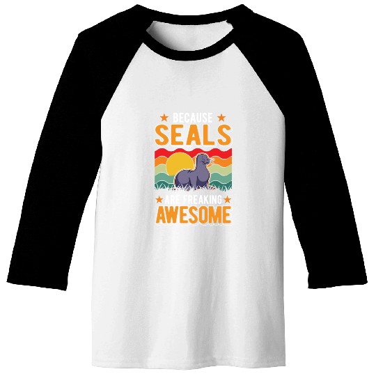 Seal Gift Sea Lion Baseball Tees