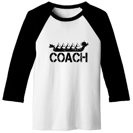 Dragon Boat Racing Team Coach Baseball Tees