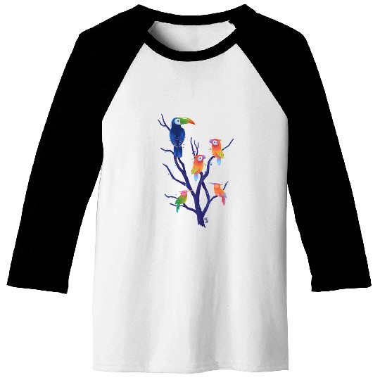 Birds Of Paradise Baseball Tees