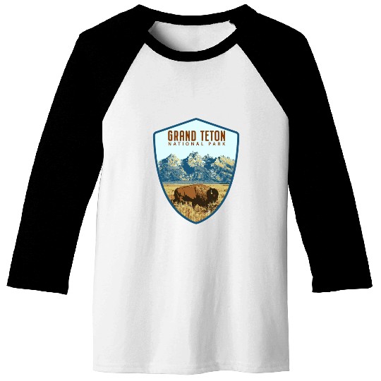 Grand teton national park Baseball Tees
