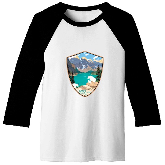 Banff national park Baseball Tees