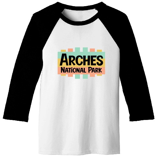 Arches National Park 1 Baseball Tees