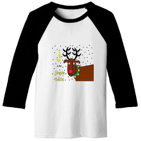j is for jingle bells Baseball Tees