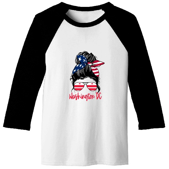 Washington Dc Washington Dc Flag Statefriend Baseball Tees
