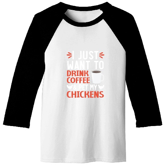Chicken Farmer Chicken Whisperer Farm Animal Baseball Tees