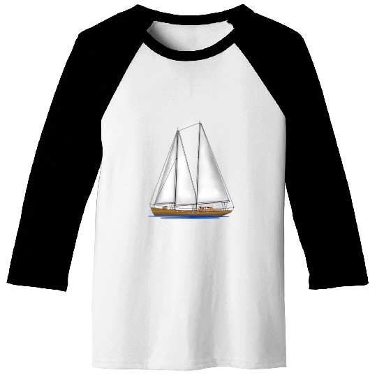 Sailing Key Largo Florida Keys Beach Sunset Baseball Tees