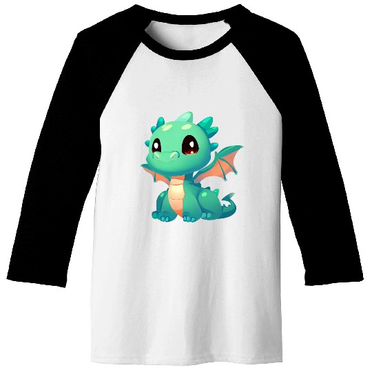 Puppy Dragon Baseball Tees