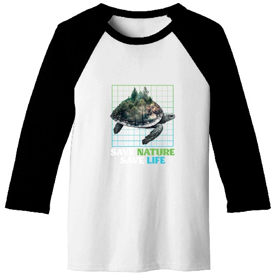Save Nature protected species Environment Baseball Tees