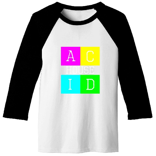 Acid house logo Baseball Tees