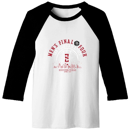 San Diego State Aztecs Final Four 2023 Baetball Ho Baseball Tees