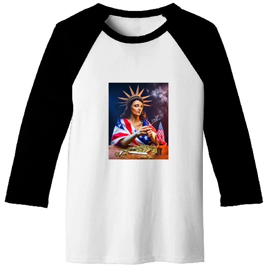 Mary Jane Liberty Baseball Tees