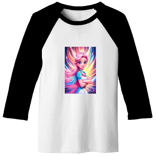 Fairy Heart Queen Baseball Tees