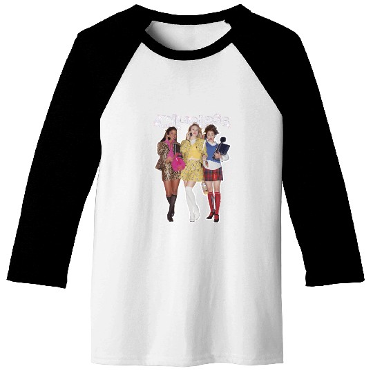 Clueless Bedazzled Logo Baseball Tees
