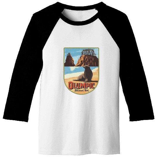 olympic national park Baseball Tees