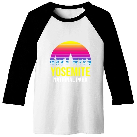Yosemite National Park Baseball Tees