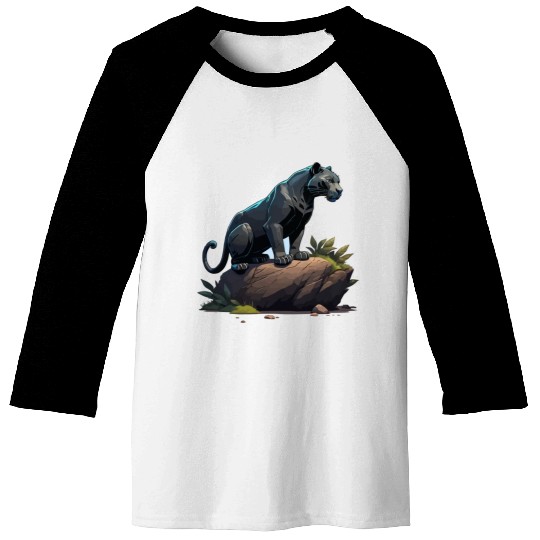 black panther Baseball Tees