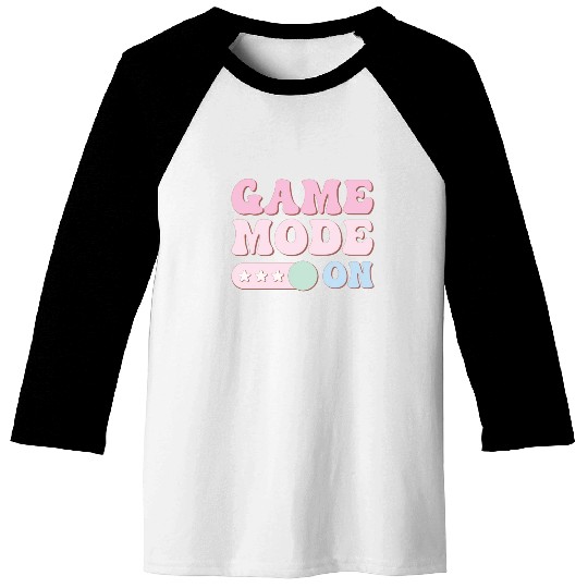 Game Mode On, Happy Game Day Baseball Tees