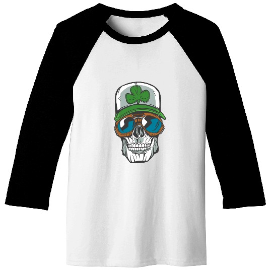 Irish Skull Baseball Tees