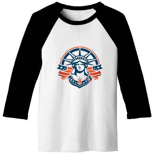 Celebrating America s Independence Day Baseball Tees