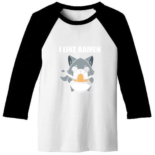 I Like Ramen Japanese Gift Baseball Tees
