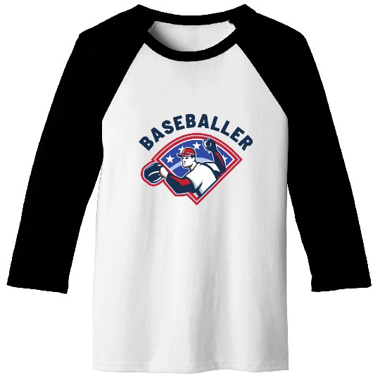 Baseballer Baseball Pitcher Sports Club Player Baseball Tees