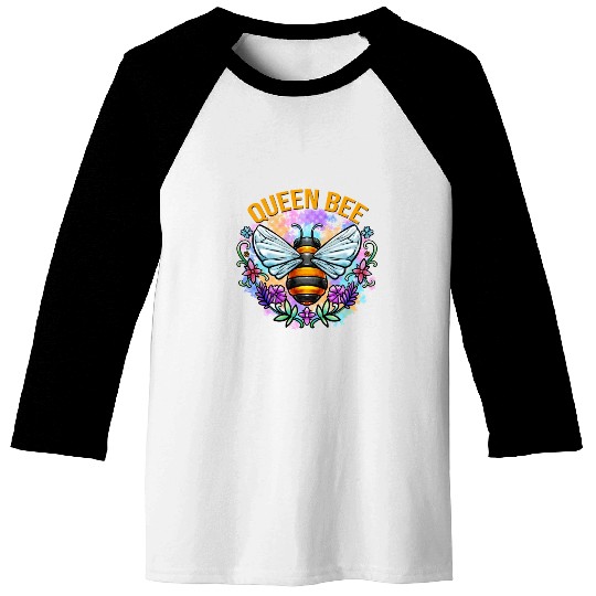 Queen Bee Gardening Baseball Tees
