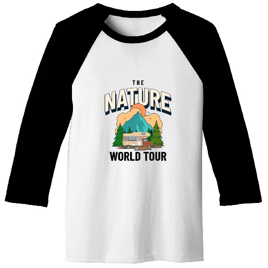 Rv World Tour Nature Is Calling Baseball Tees