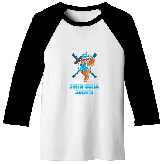 Sloth Cute Sloth Baseball Baseball Tees