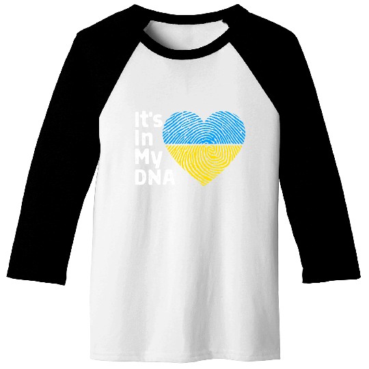 It'S In My Dna Ukraine I Stand With Ukraine Baseball Tees