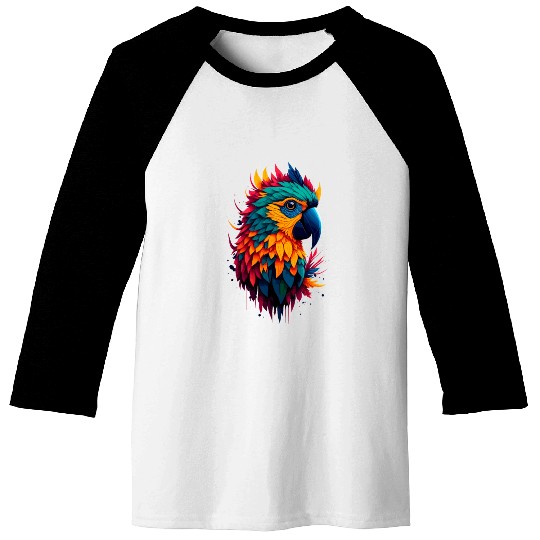 macaw Baseball Tees
