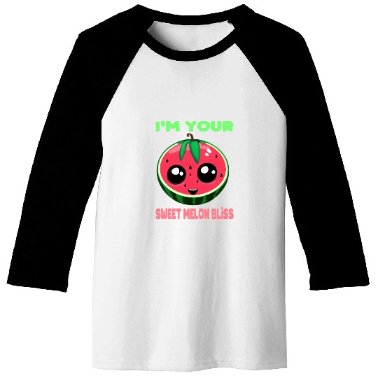 Watermelon - Your sweet melon magic Baseball Tees