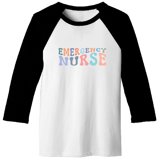 Emergency Room Er Nurse Registered Nurse Baseball Tees