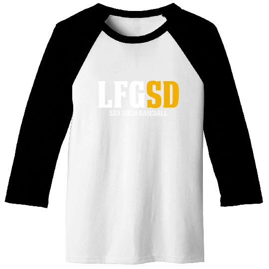 LFGSD San Diego Baseball Baseball Tees