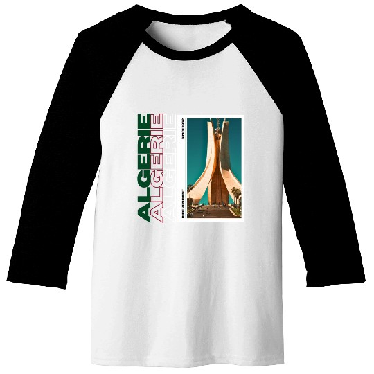 Algeria Independent since 1962 Baseball Tees