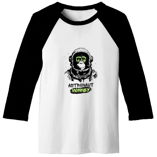 Armstrong monkey Baseball Tees