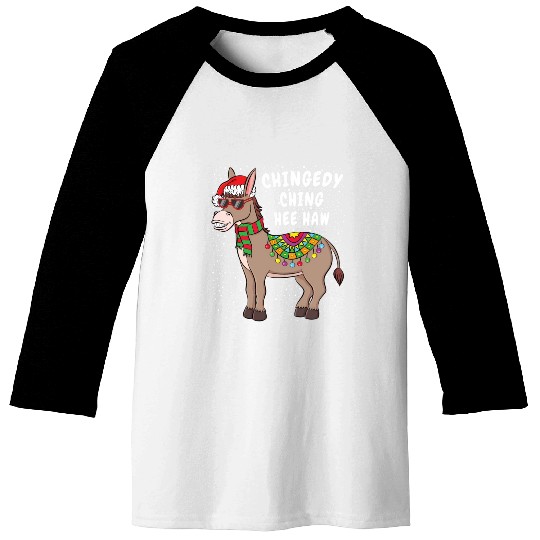 Donkey American Italian Baseball Tees