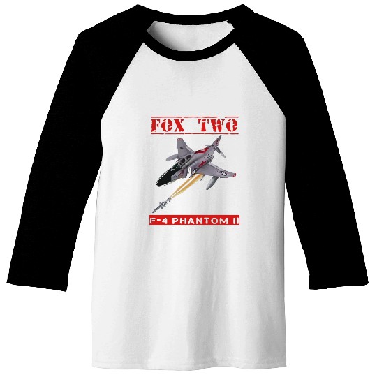 FOX TWO F 4 Phantom II Baseball Tees