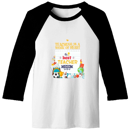 Best teacher ever Baseball Tees