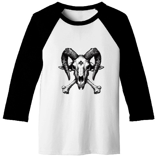 Cursed Capricorn Baseball Tees