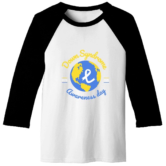 World Down Syndrome Awareness Day Baseball Tees