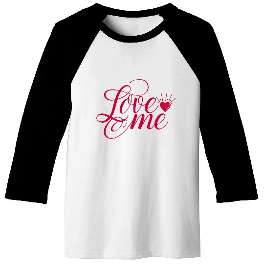 Gift For Women - I LOVE YOU Baseball Tees
