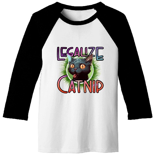 Legalize Catnip Baseball Tees
