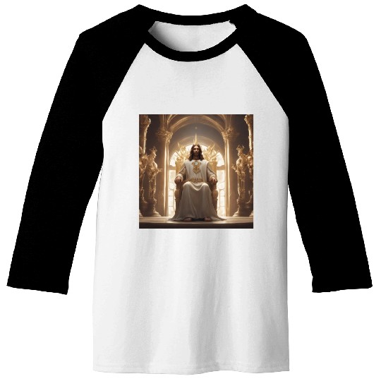 Jesus is king Baseball Tees